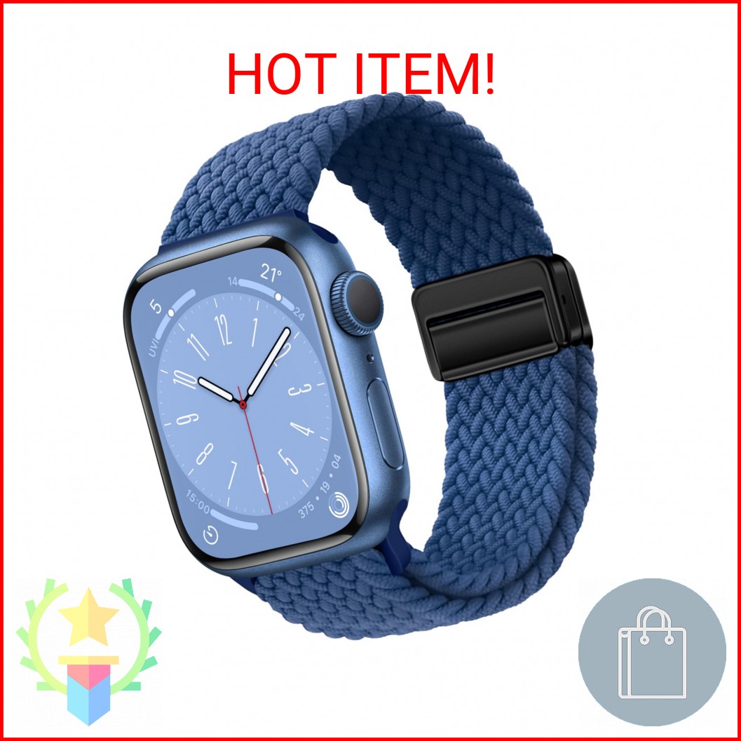 Qimela Sport Loop Compatible with Apple Watch Band 38mm 40mm 41mm 42mm 44mm 45mm