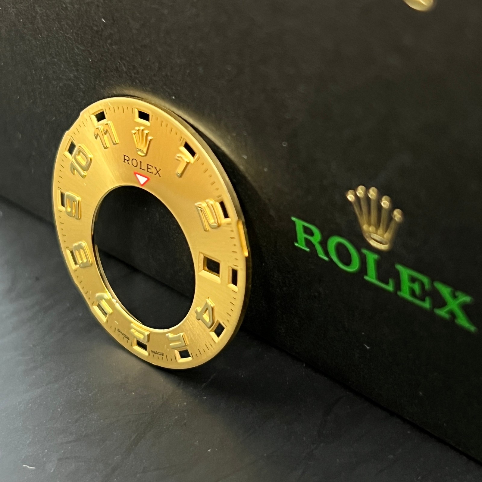 Rolex Sky-Dweller 42mm Gold Dial Arabic Hour Marker Markers Oyster Ref: 326938