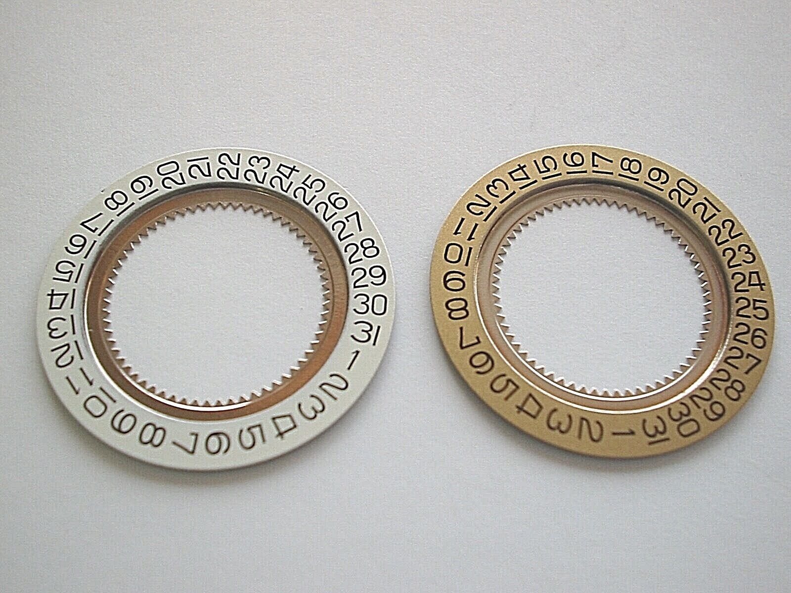 ETA 255.461, 1538, ETA 256.461 L.170.2, 1588; 2 new original date disc in y or w