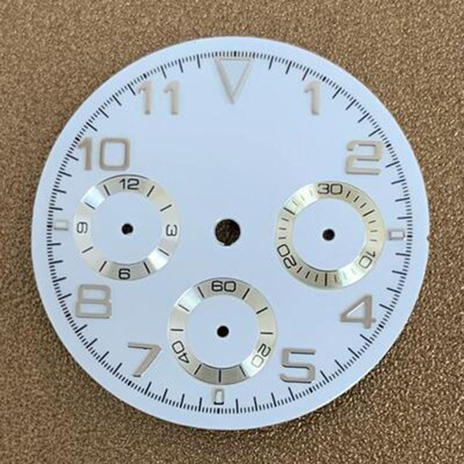 39mm Watch Dials Multicolor Fine Steel Sapphire Glass Case for VK63 Movement