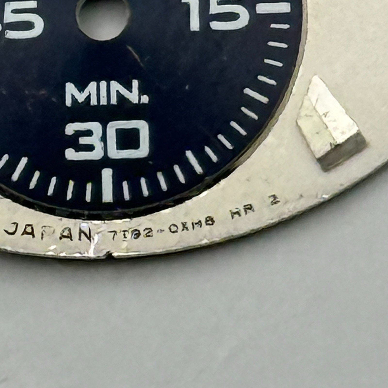 Seiko 7T92-0XM8 Watch Dial Chronograph 100M Japan Spare Parts Repair 27.9mm