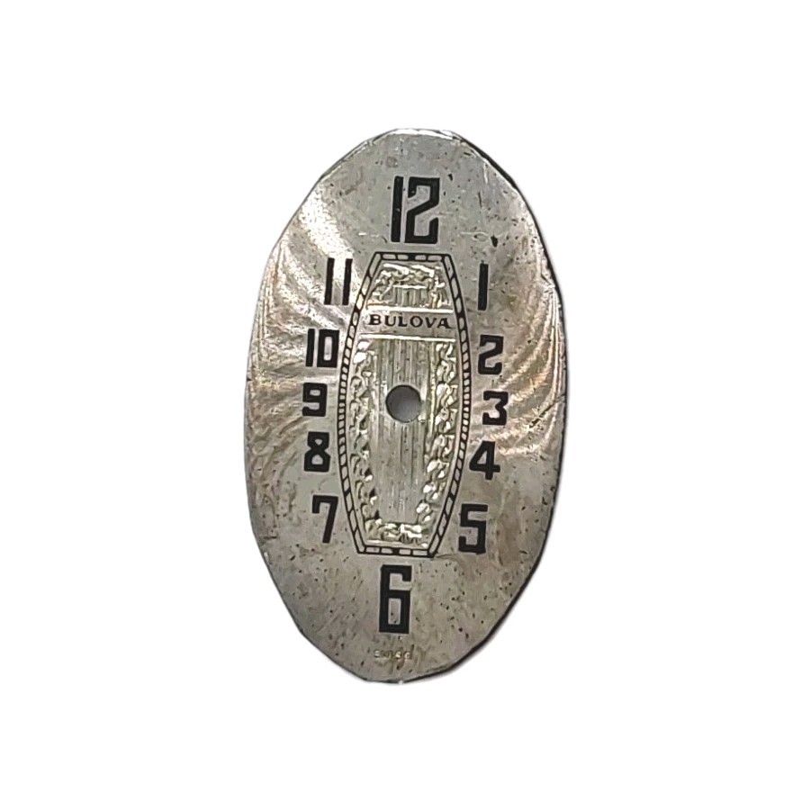 Bulova 14.5mm x 24.7 Swiss Wristwatch Dial Only 1535