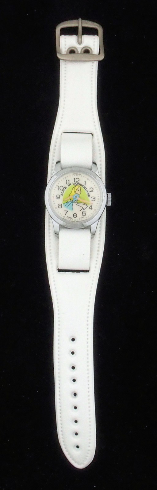 Vintage Alice in Wonderland Bradley wind-up Character Watch for Repair