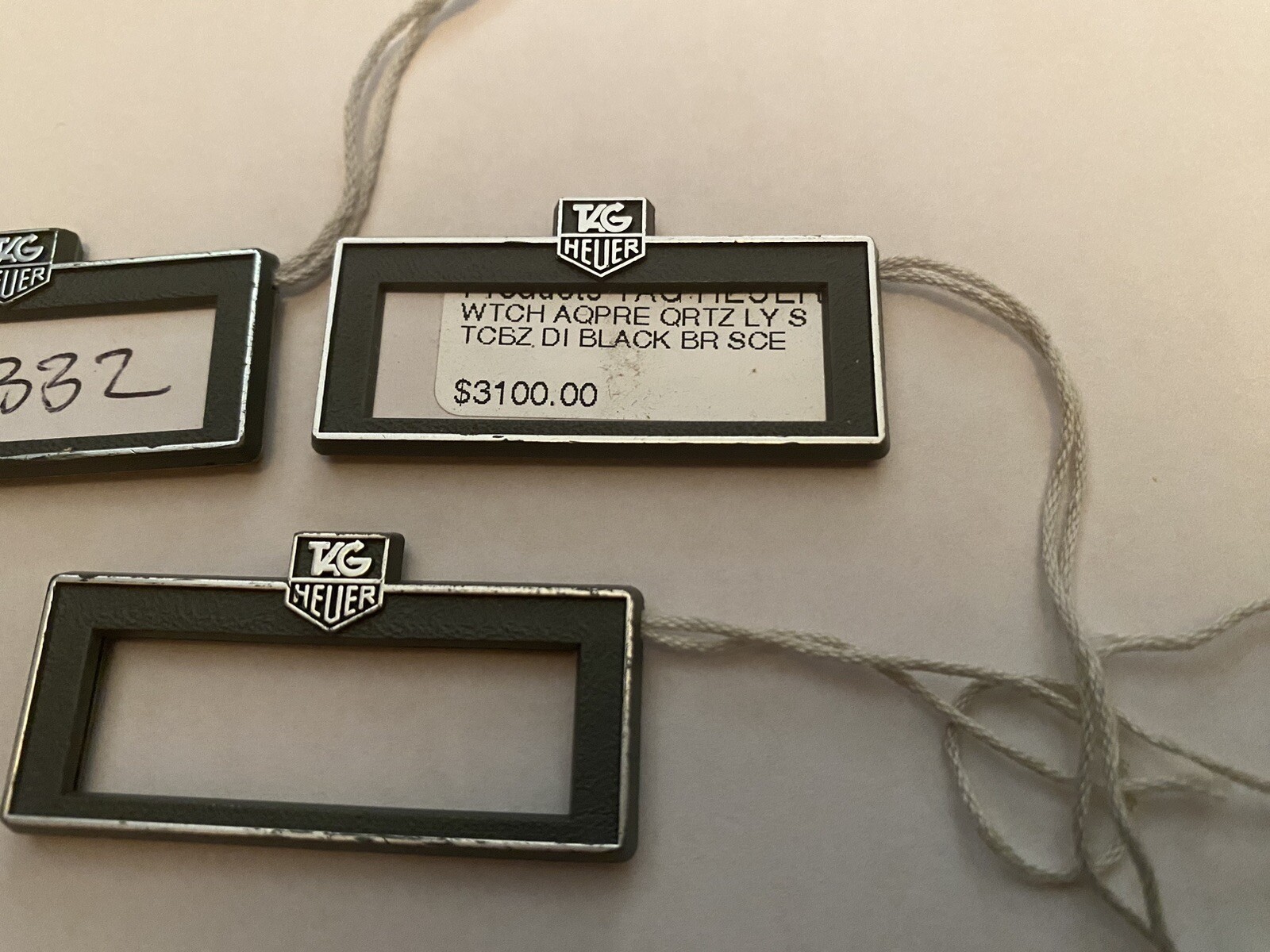 3 Tag Heuer Hang Tag