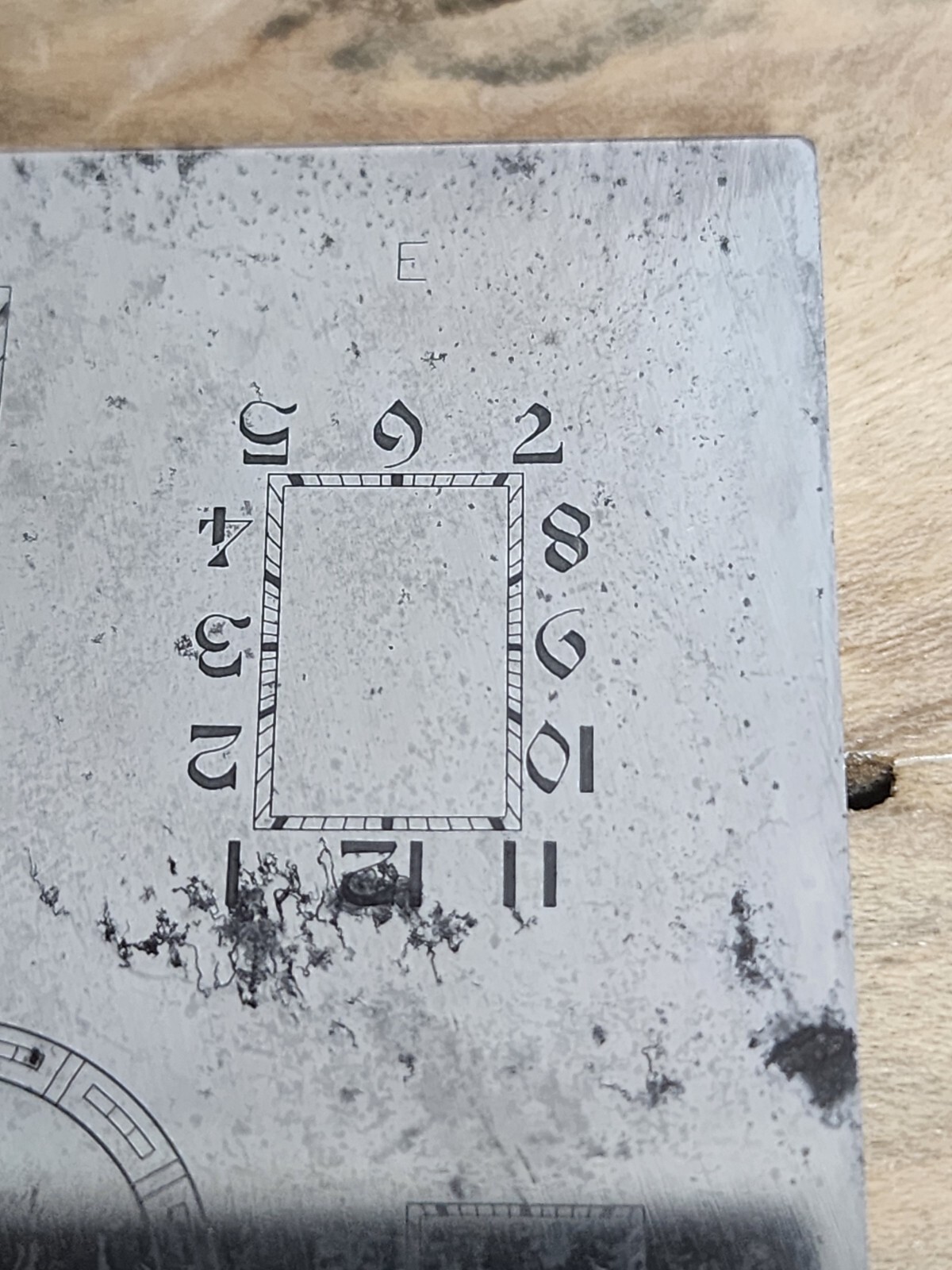 Vintage Multi Dial Printing Plate Benrus Gruen Hamilton Elgin Waltham T989