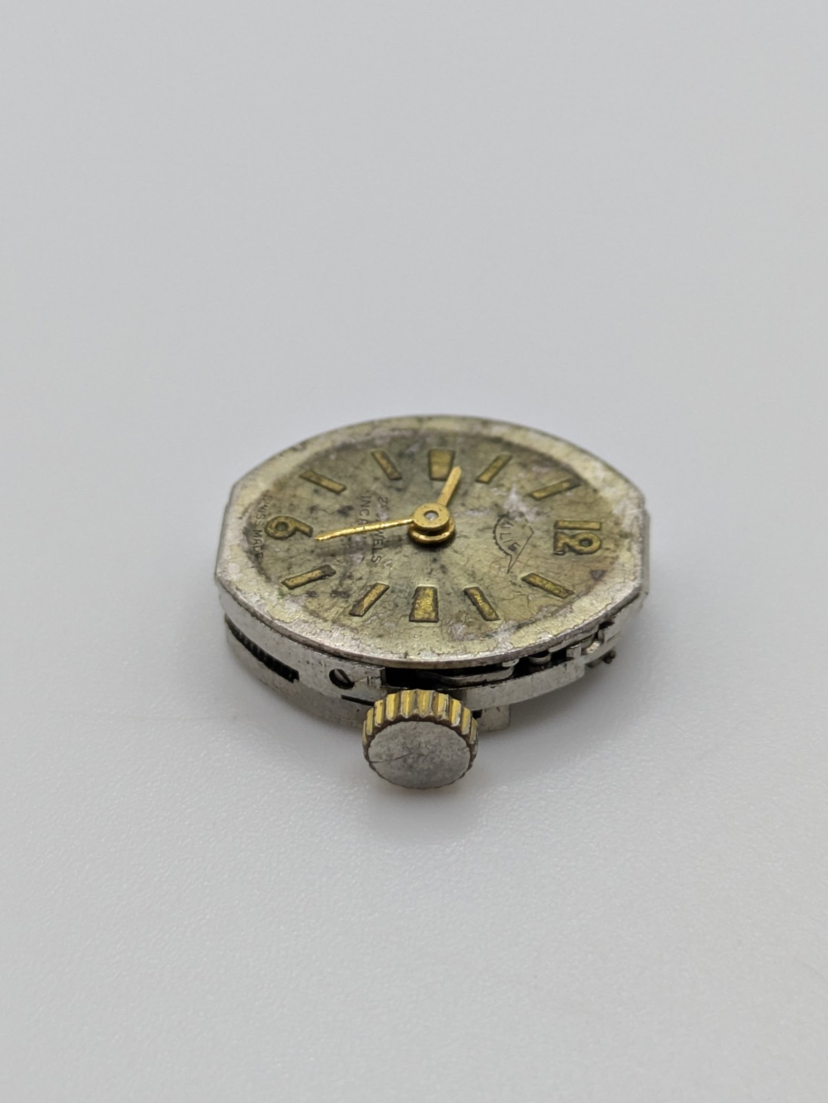 AS 1677 Talis Manual Wind Watch Movement 21 Jewels Swiss Made Untested 15.4mm