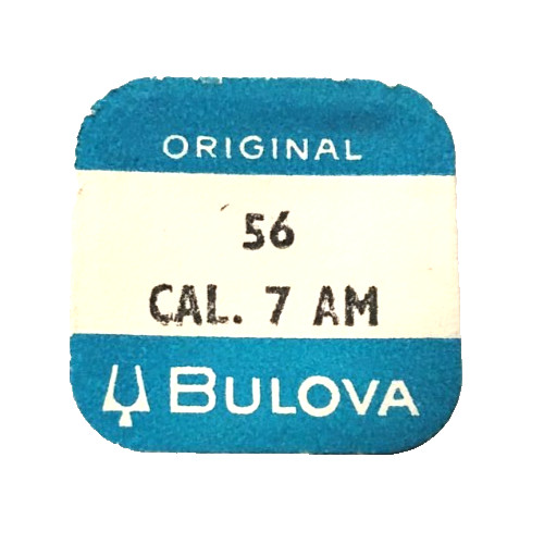 Bulova 7AM 7AMC 7WMC 7ASC 7WM Balance Staff watch part #56