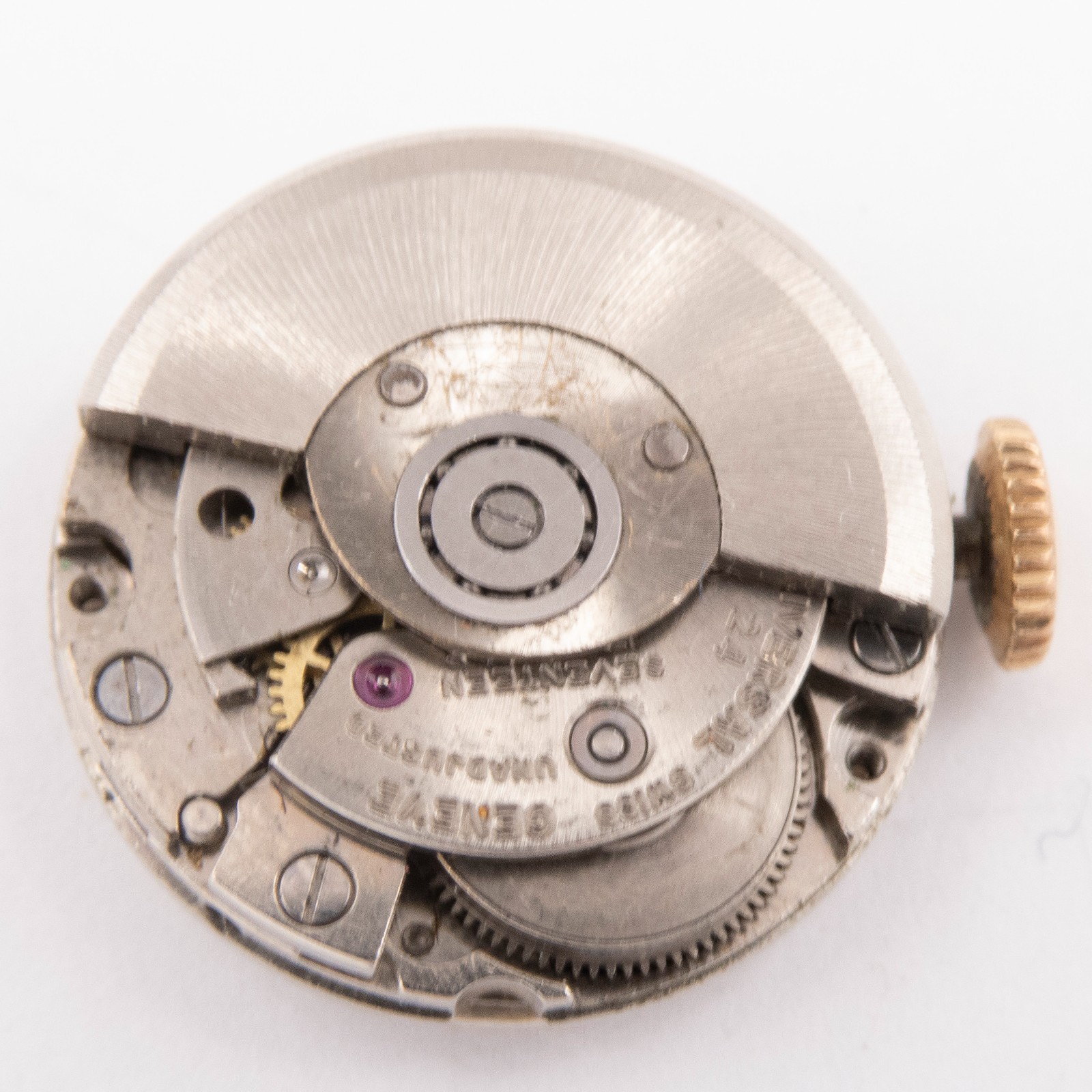 Vintage Universal Geneve Caliber 24 17-Jewel Automatic Wristwatch Movement, Runs