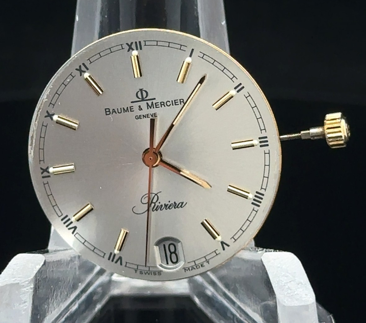 Baume & Mercier BM 11295 ESA ETA Cal. 255.111 Swiss quartz watch movement Works