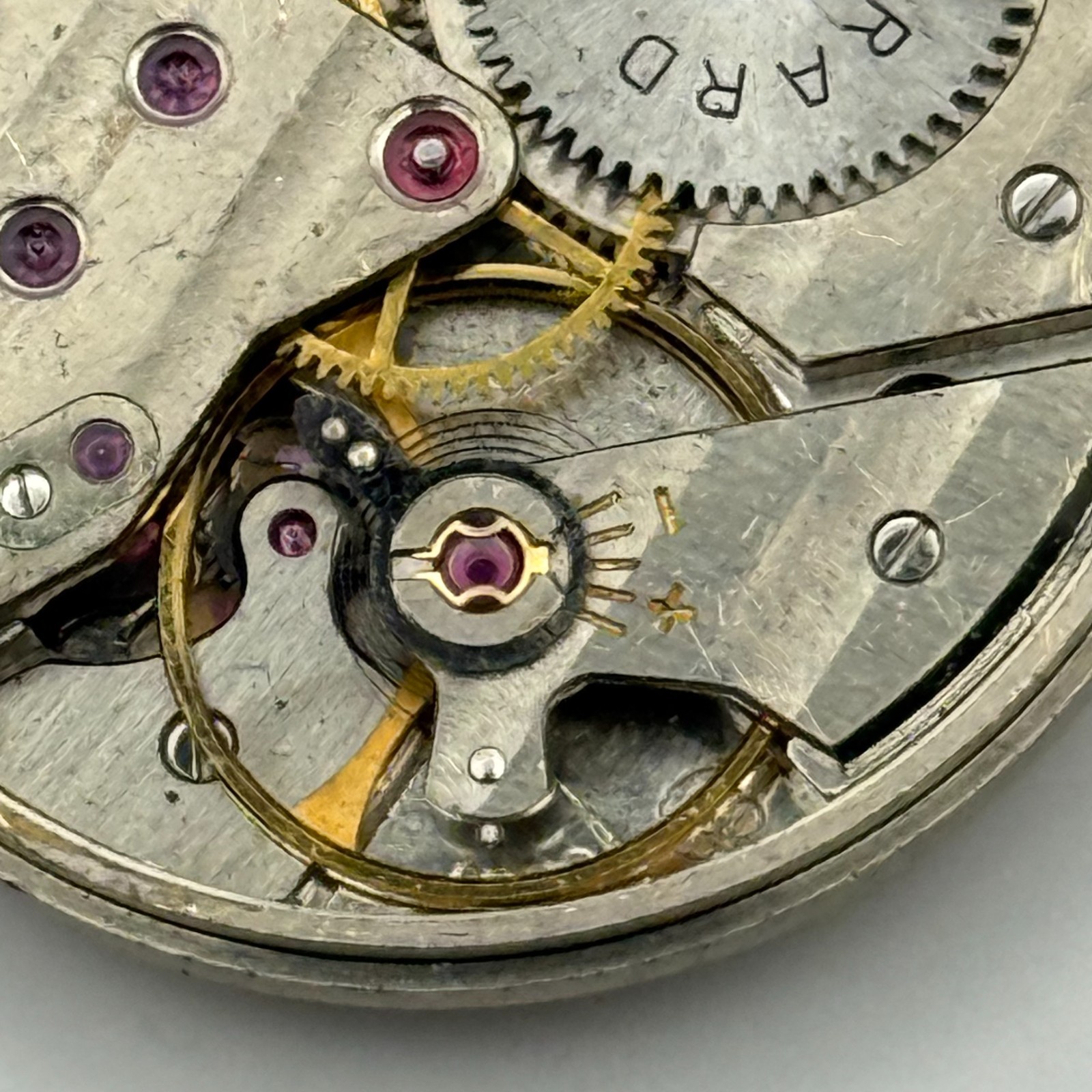 ETA 1120 Watch Movement Garrard Swiss 17 Jewels Sub Seconds Parts Repair 29.1mm
