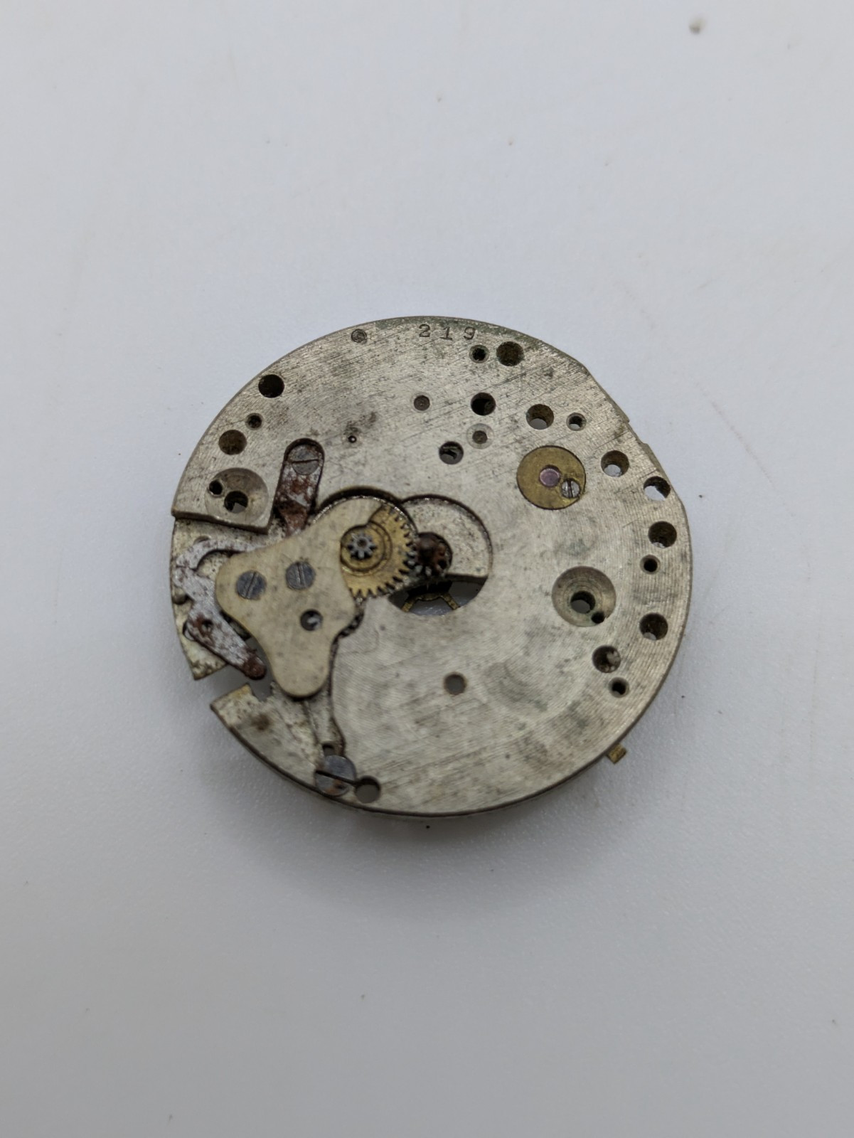 Breguet HSPG Swiss Made Manual Watch Movement Parts Repair 23.63mm Untested