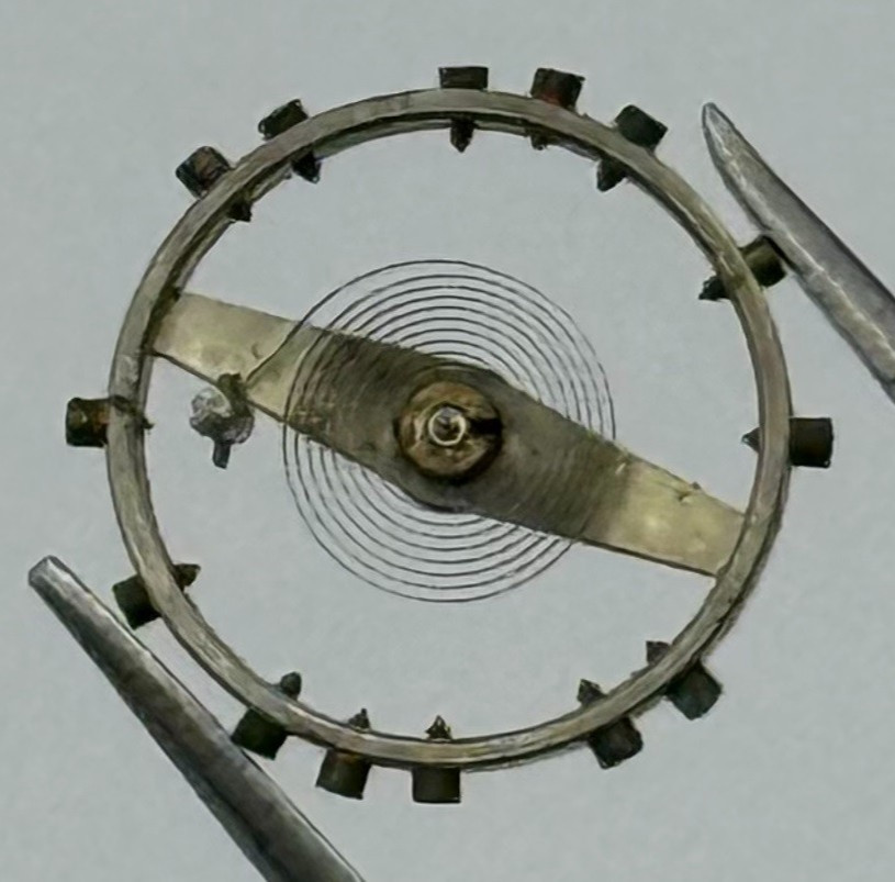 AS 984 Balance Wheel Complete And Spring 10½’’’ Renata 30 M Watch Movement Parts