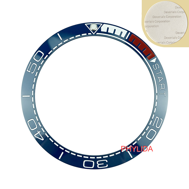 NEW ARRIVED 38mm Blue Ceramic Bezel Insert For Seamaster SKX Americas Cup