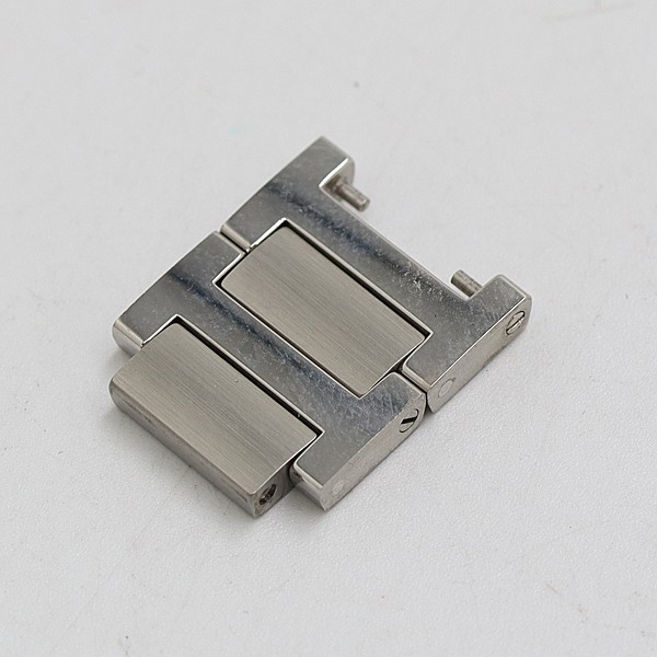 Genuine Hermes Nomade NO1.210 15mm SS Bracelet 2 Links Ladies