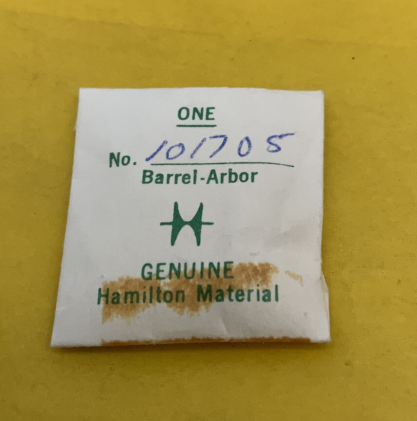 Hamilton For Model 101705 Discontinued Vintage Genuine Barrel Arbor NOS