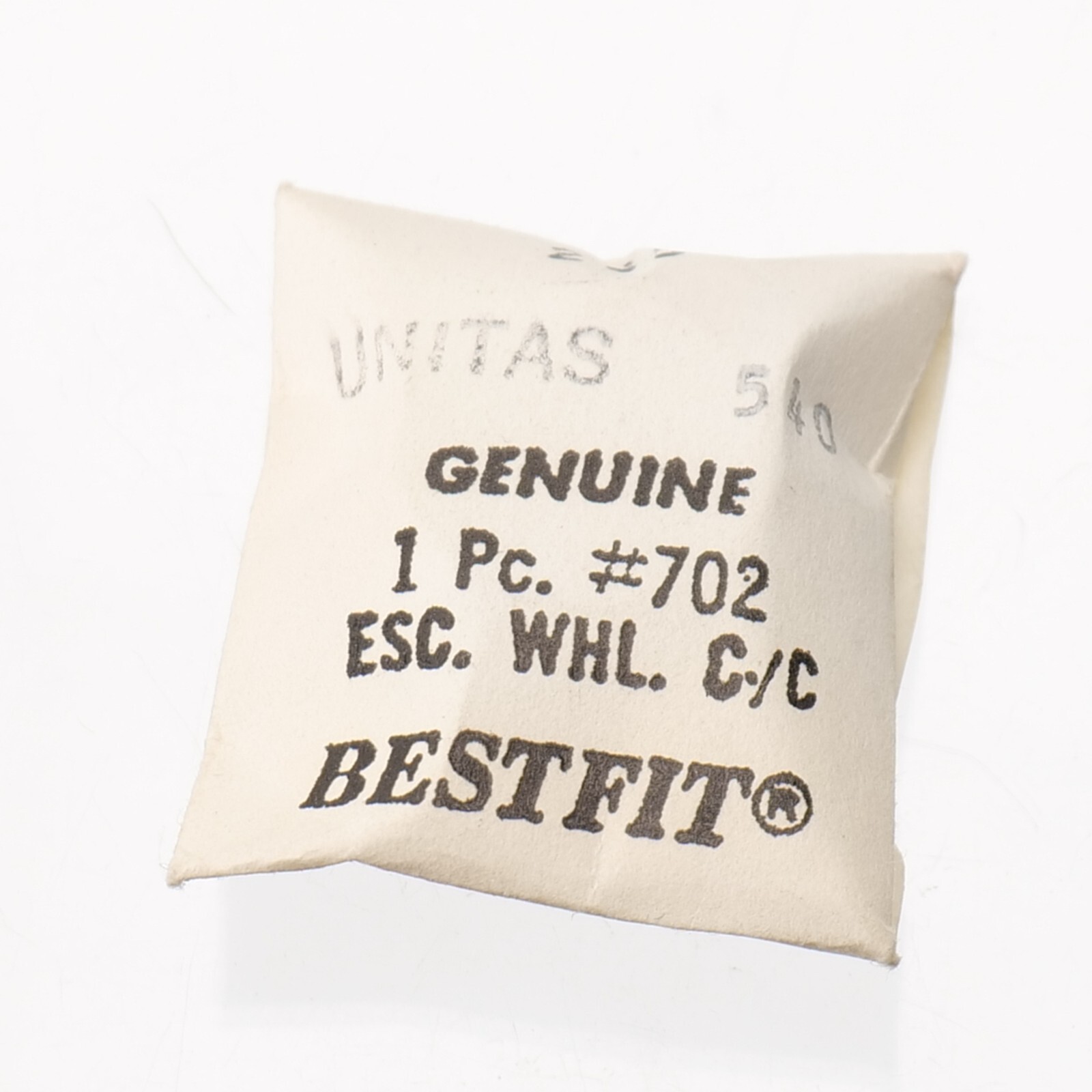Benrus CR, CY – UT 540 Escape Wheel Watch Part 702/255 New Old Stock Watchmakers