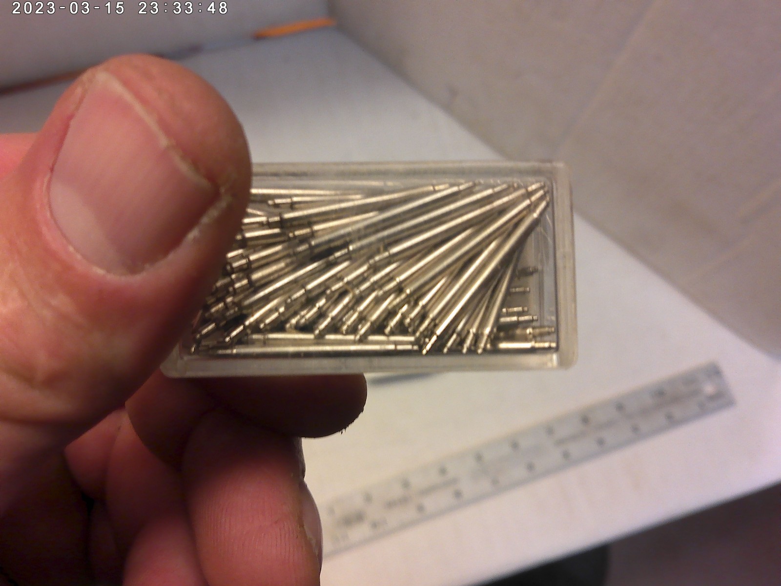 13/16″ double shoulder spring bars for watches(100 pack) REGAL NOS 1980’s