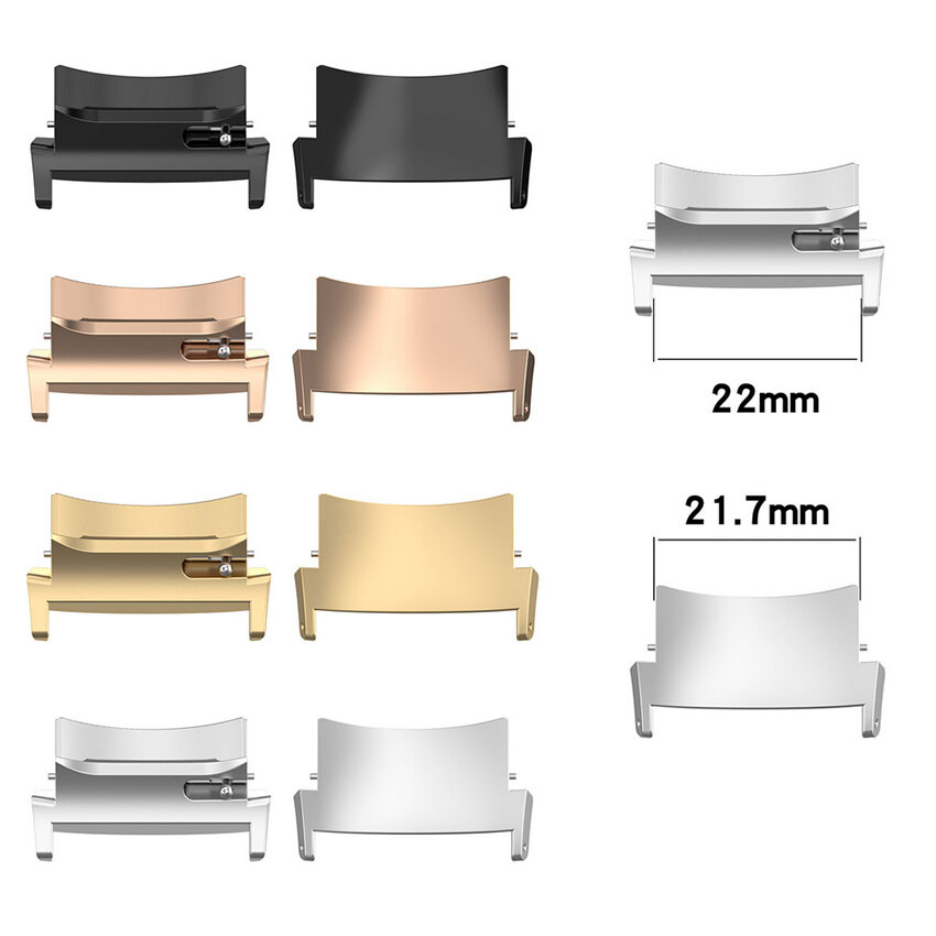 Watch Band Connector Adapter Stainless Steel for OPPO Watch X/Oneplus Watch 2/2R