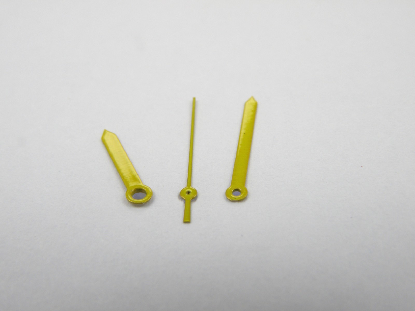 Watch Hands 3 Set Yellow Sword 120 / 70 / 20 ETA Quartz