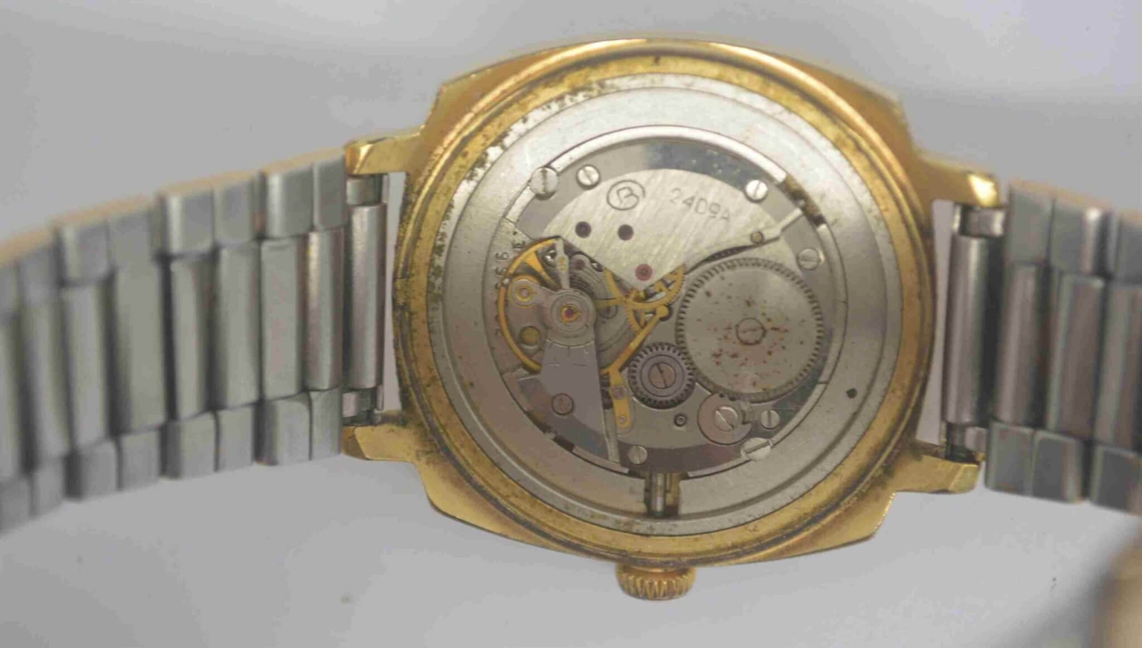 Vintage SEKONDA Gold Plated Watch. Cal: 2409A. Ready To Wear