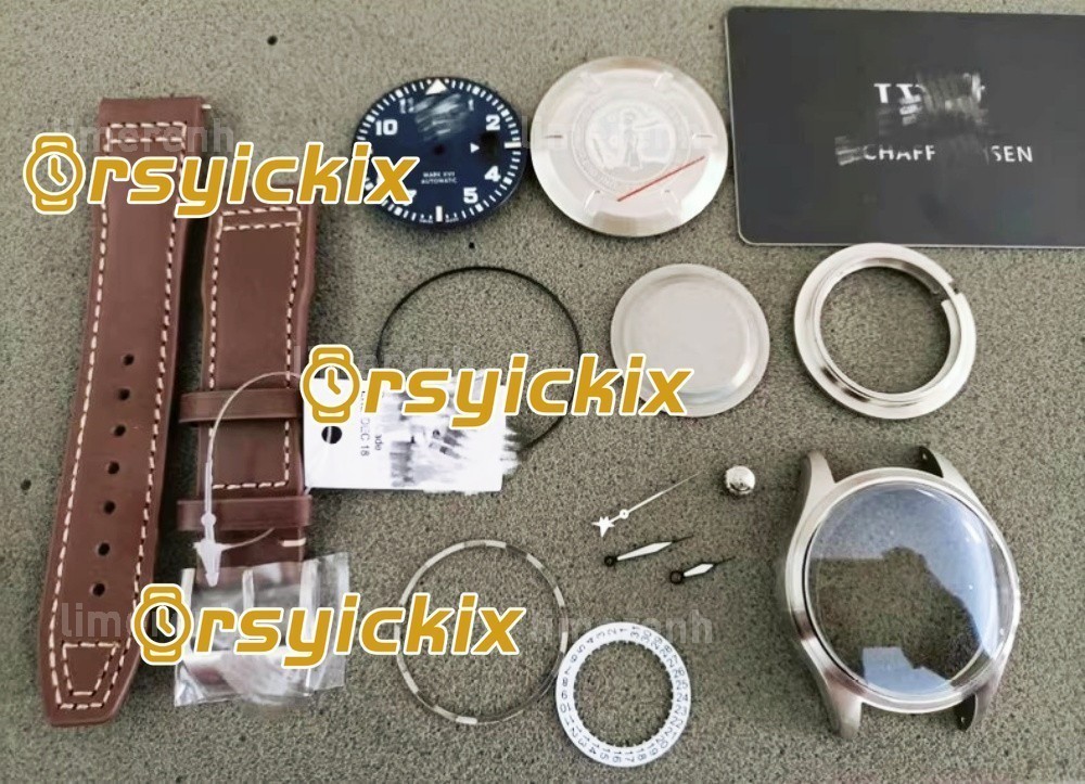 40mm 316L Mark 17 Style Case & Band Kit For ETA2824 No Movement