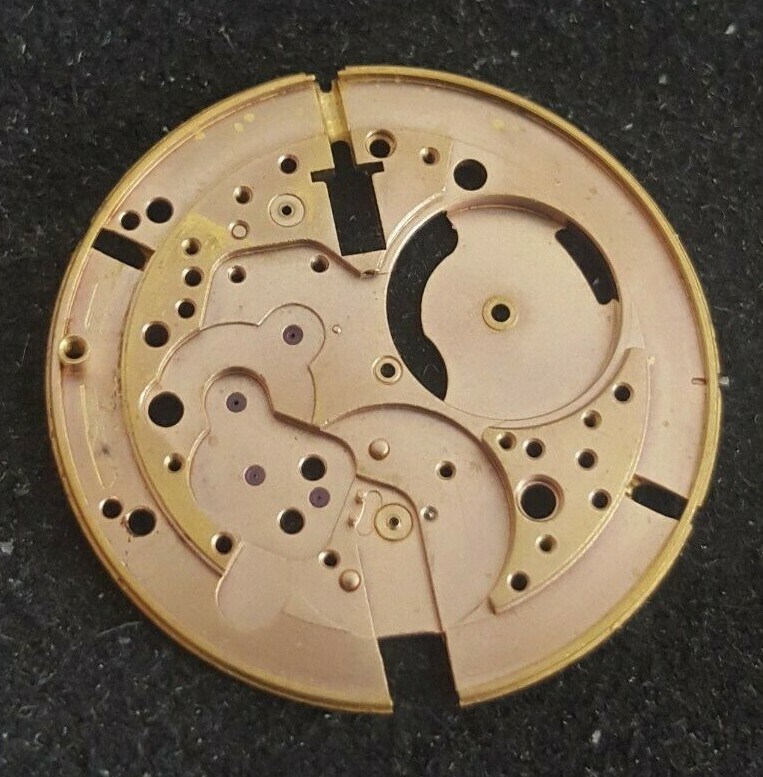 Omega Caliber 342 Part Number 1000 + 1346 (Mainplate + Incabloc Lower)