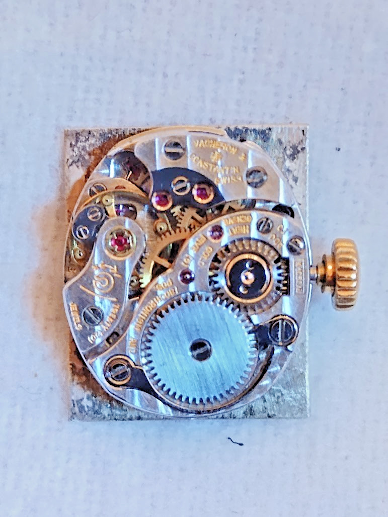 vacheron constantin movement, dial, and hands