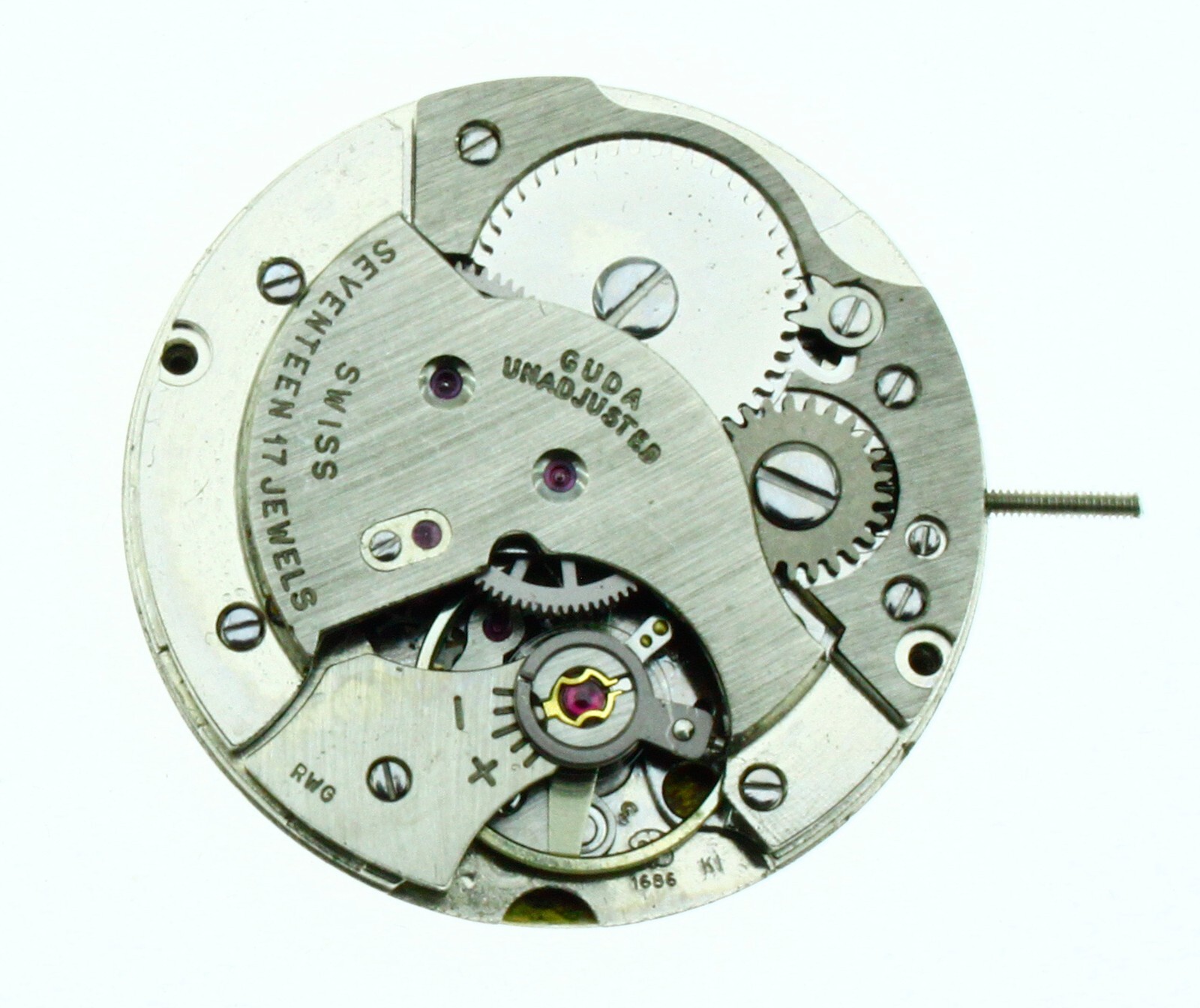 ST Standard Time Swiss Used Vintage Watch Movement For Parts Repair Verities