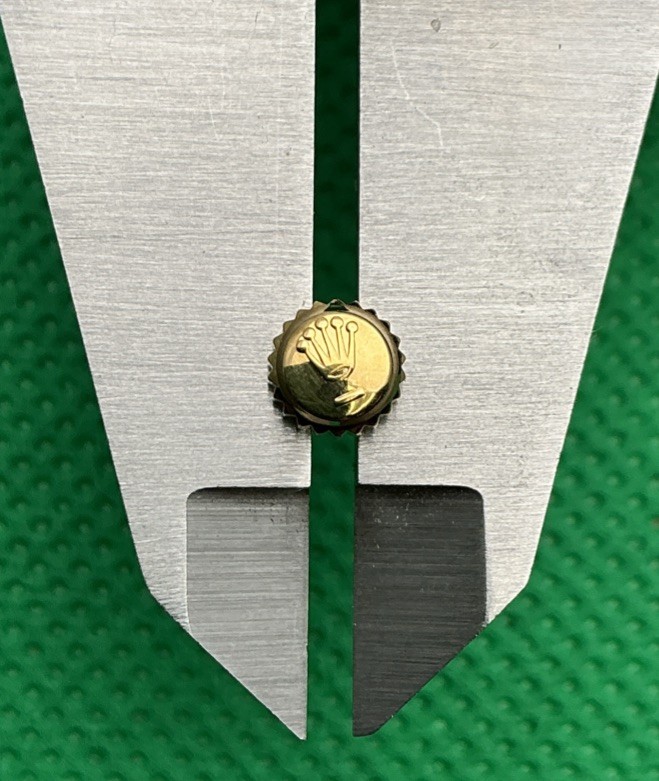 Genuine Rolex B24-530-8 18k Yellow Gold 5.3mm Winding Crown Refurbished (J32)