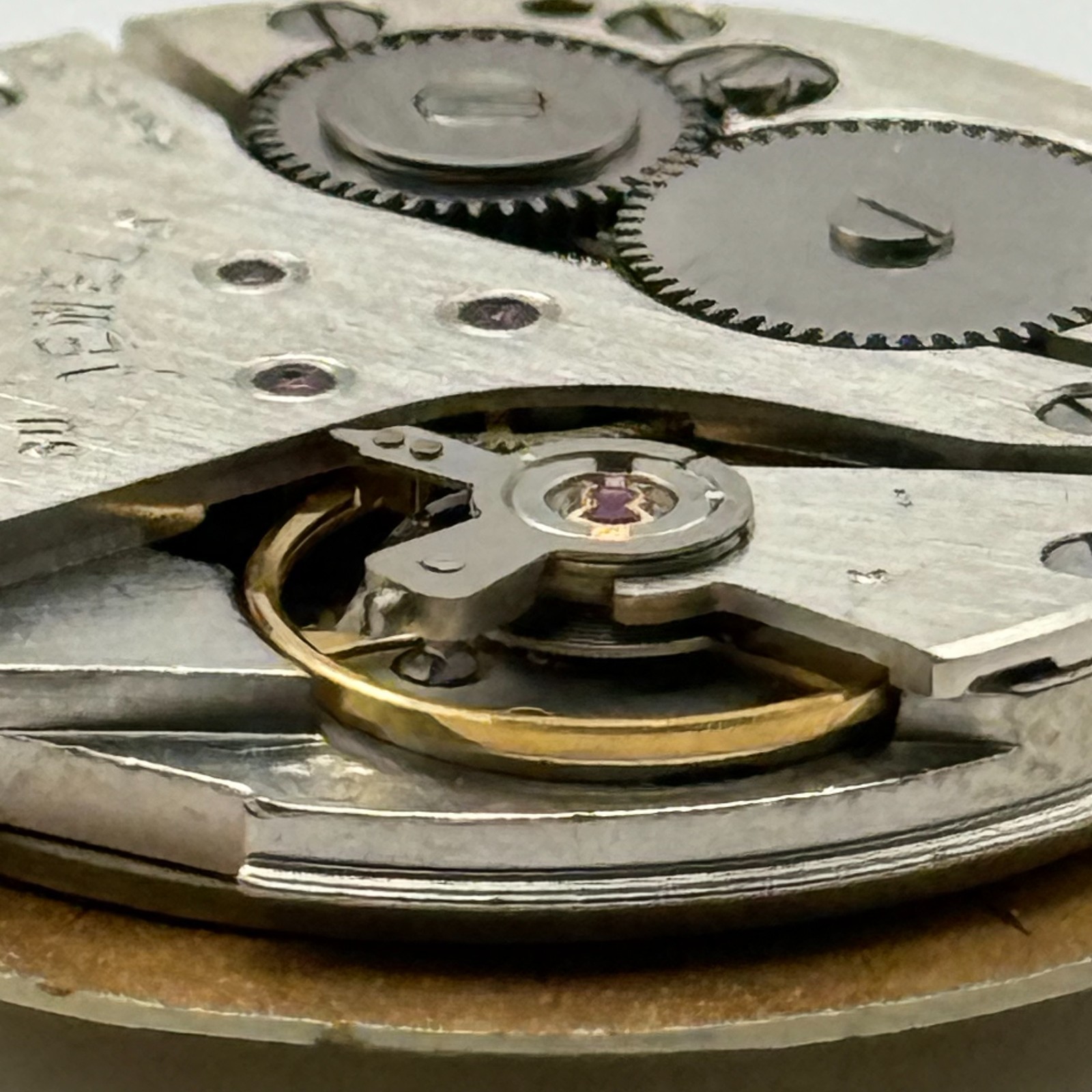 Poljot 2614.2H Watch Movement Sekonda Soviet 17 Jewels Manual Wind Parts 26.4mm
