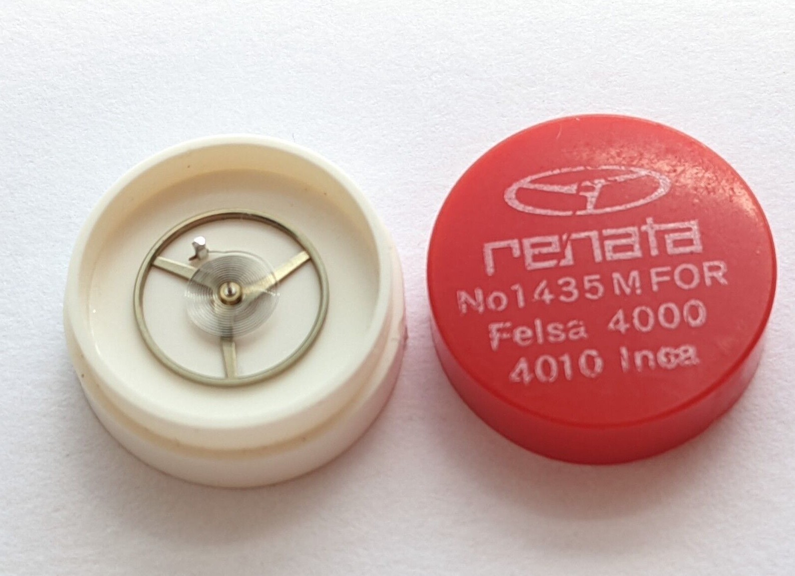 FELSA 11 1/2″ Caliber 4000 INCA Screwless Complete Balance Swiss 1 piece