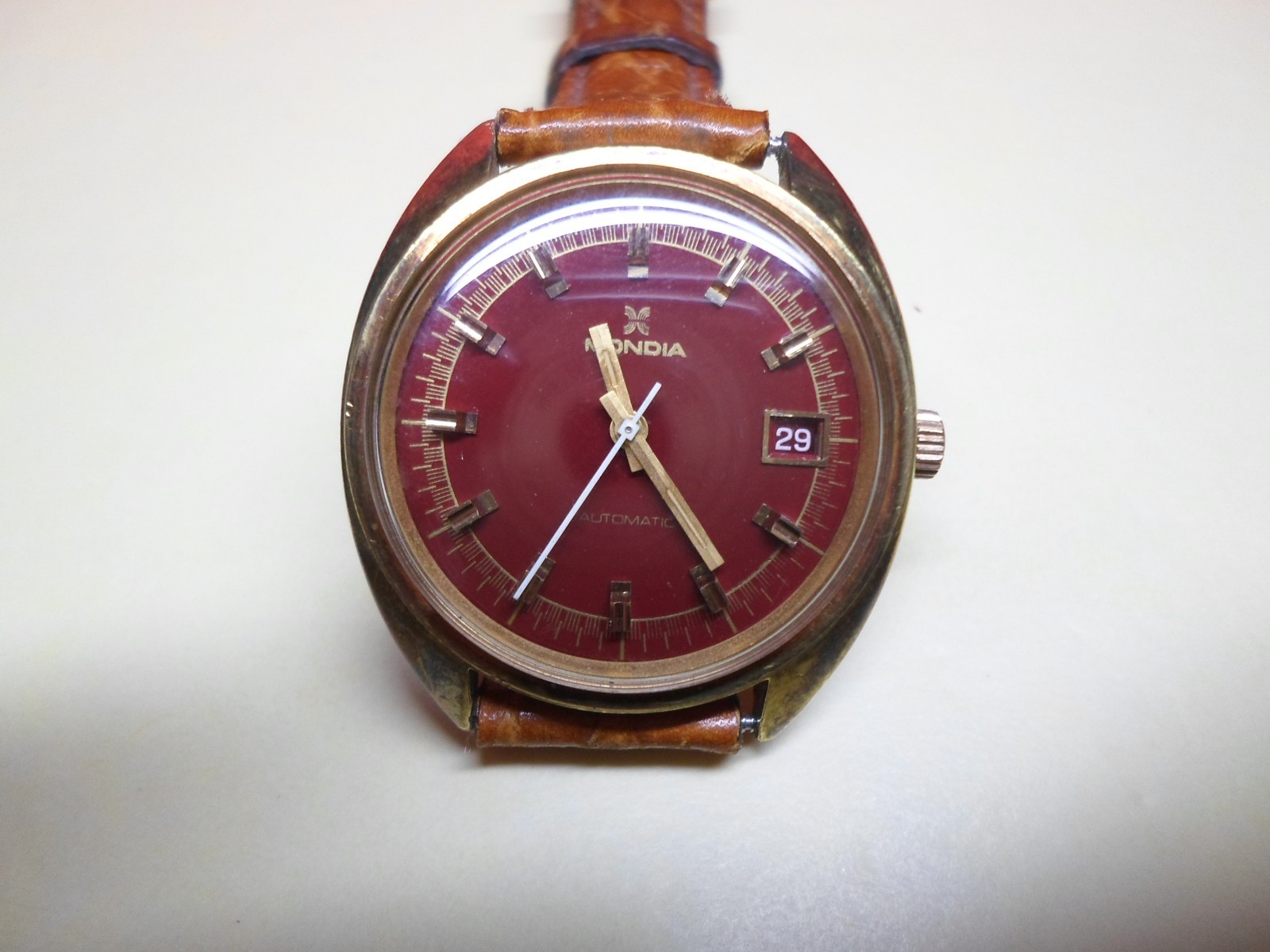 MONDIA ORBITRON 97-1003-20 AUTOMATIC WATCH – WORKING