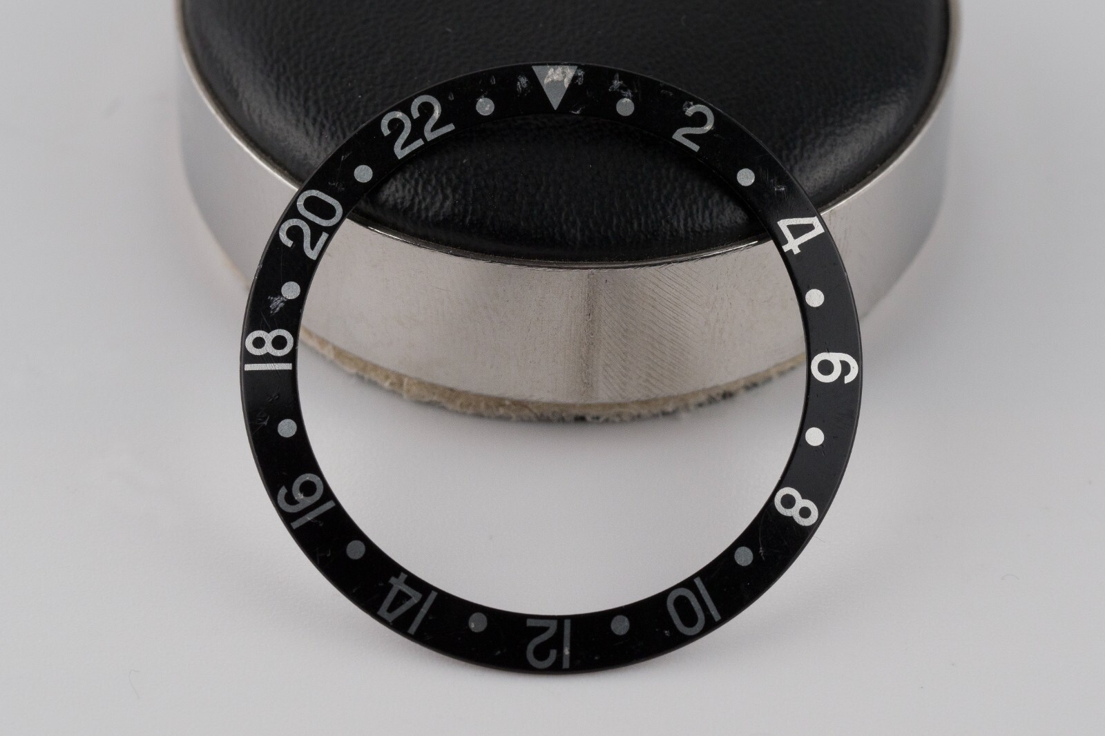 GENUINE Rolex GMT-Master II Ref. 16710 ‘All Black’ bezel insert