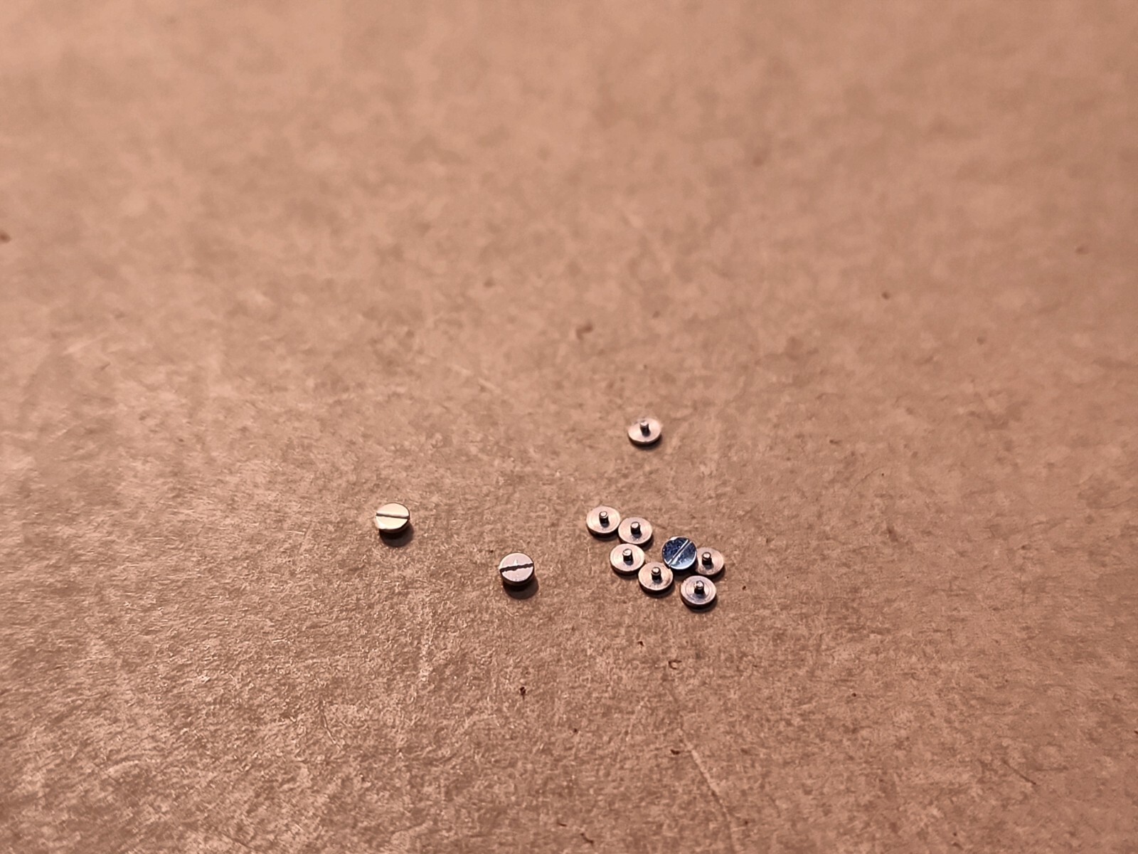 Lot Of 10 NOS Bulova Accutron 214 Chaton Screws