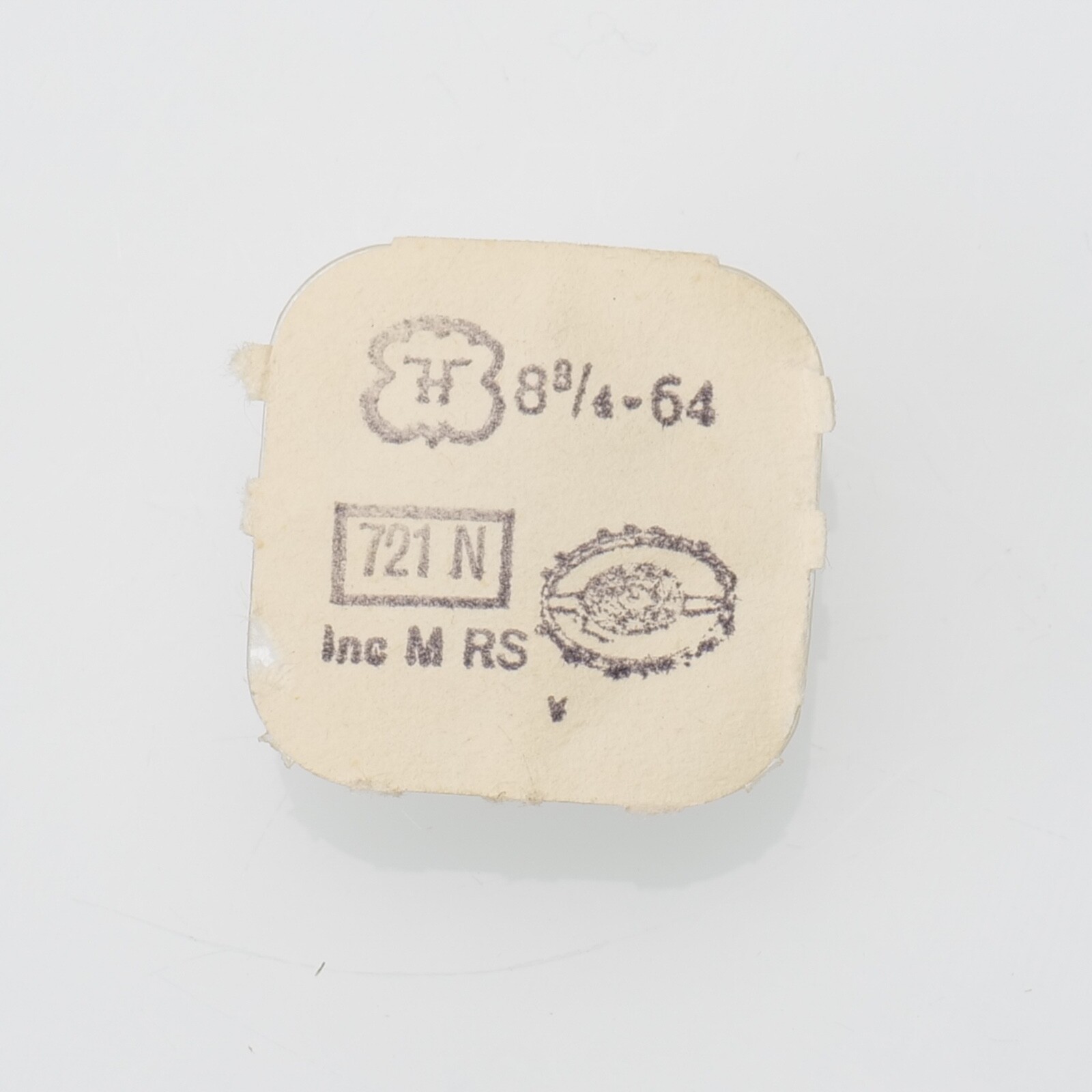 FONT FHF 64, 64-2 INCA Balance Complete Watch Part Bestfit 721/948 New Old Stock