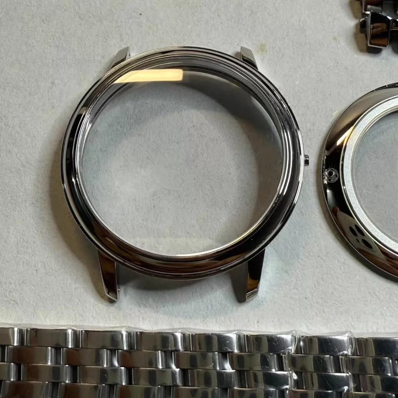For DIY39.5mm Watch Steel Case kit For 2627 2202 Movement