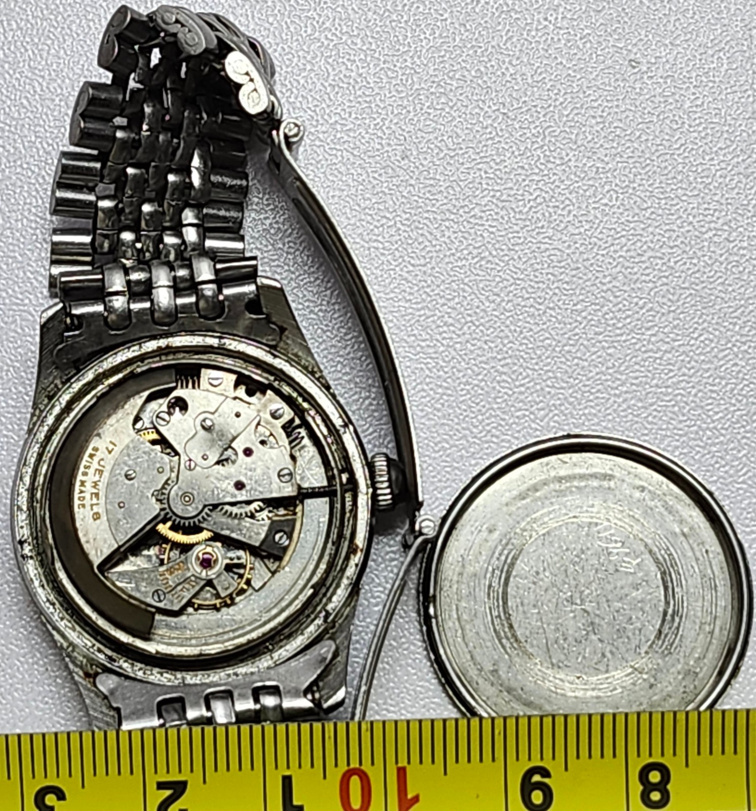 Doxa Case Seeland Sidney 17J Swiss Mechanical Watch Parts Repair Project
