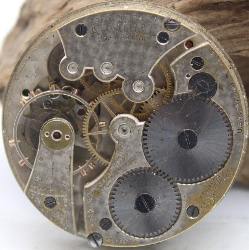TACY ADMIRAL SWISS POCKET WATCH MOVEMENT 10962682 7j 42.7mm (CN2)