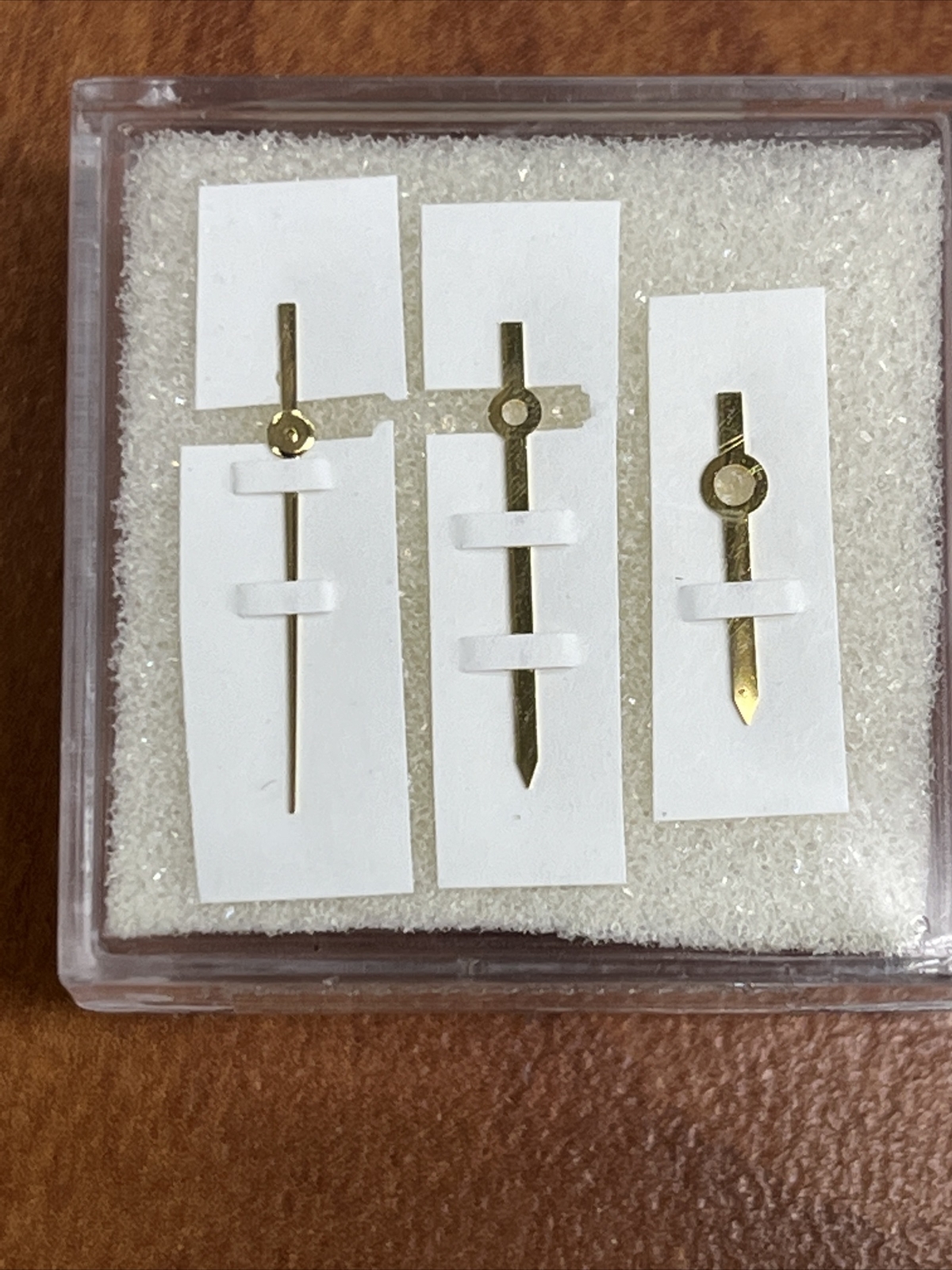 Swiss Made Tritium Gold Hand Set for Rolex Precision Ref 9659 6694 Cal 1215/1225