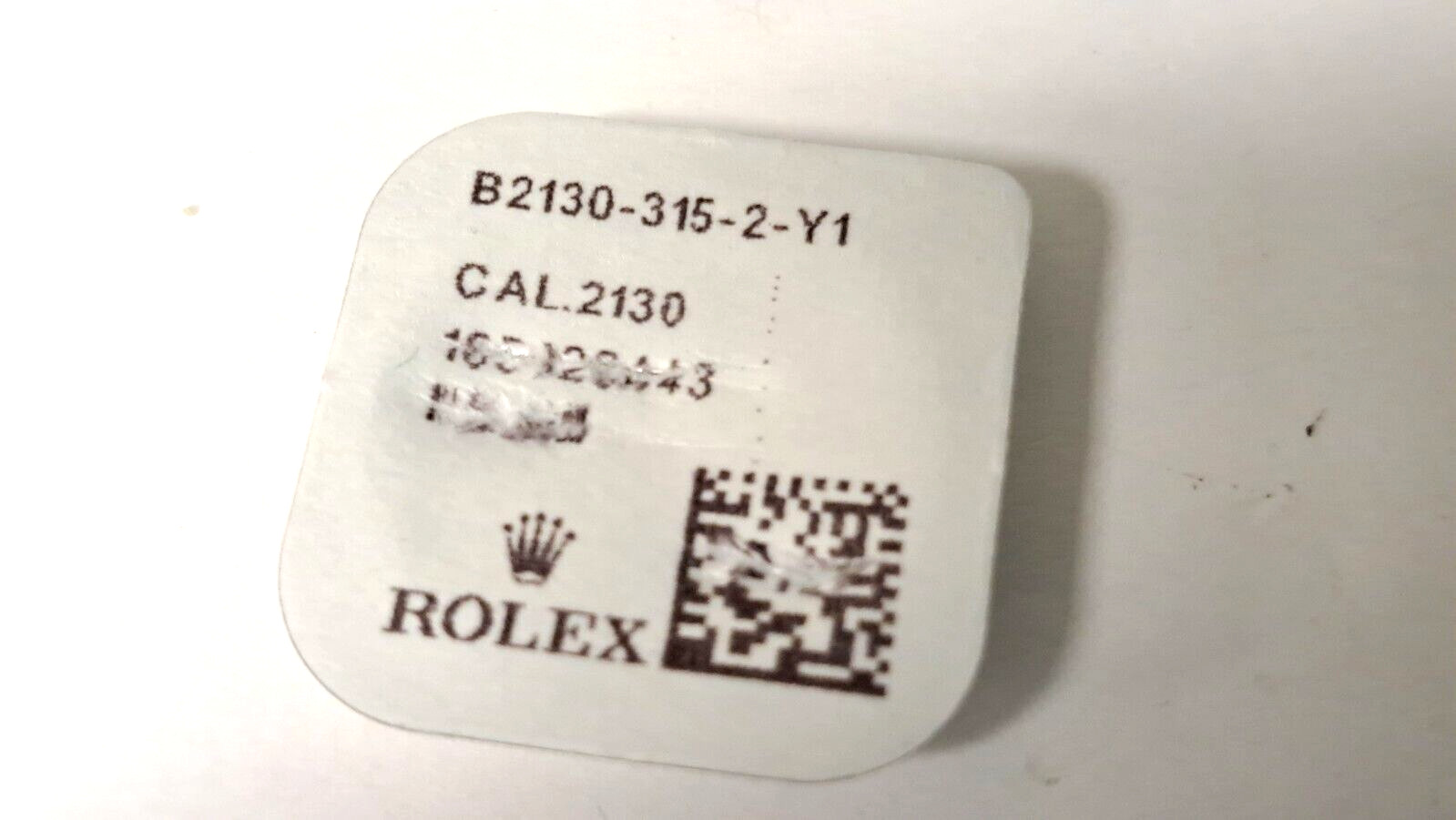 Original Rolex 2130 315-2 Barrel Complete, Factory Sealed for watch repair