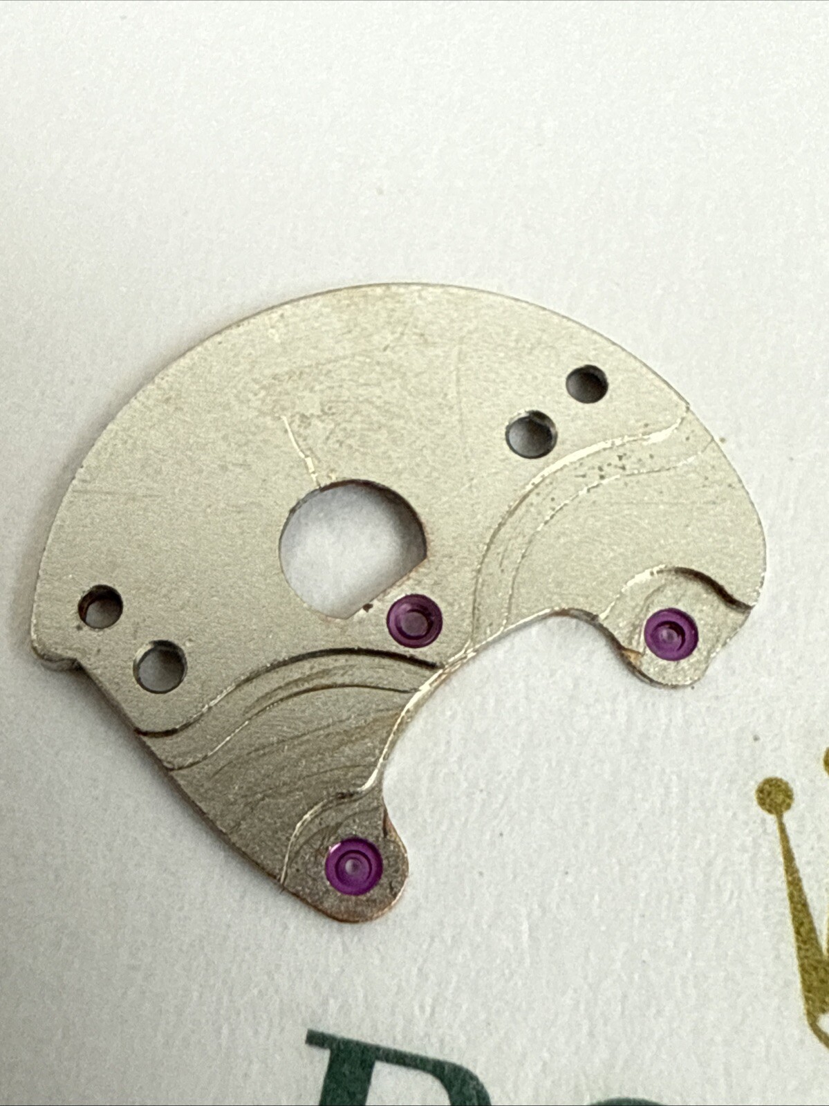 GENUINE Rolex 1530 1570 7901 Automatic Device Lower Bridge Perfect Condition