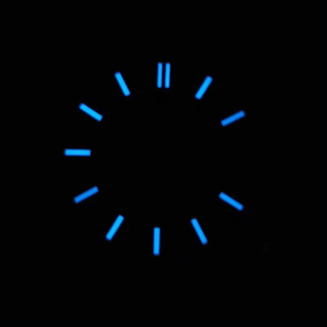 28.5mm Sun Pattern Watch Dial Blue Green Lume for Nh35 Nh36 Movement Accessories