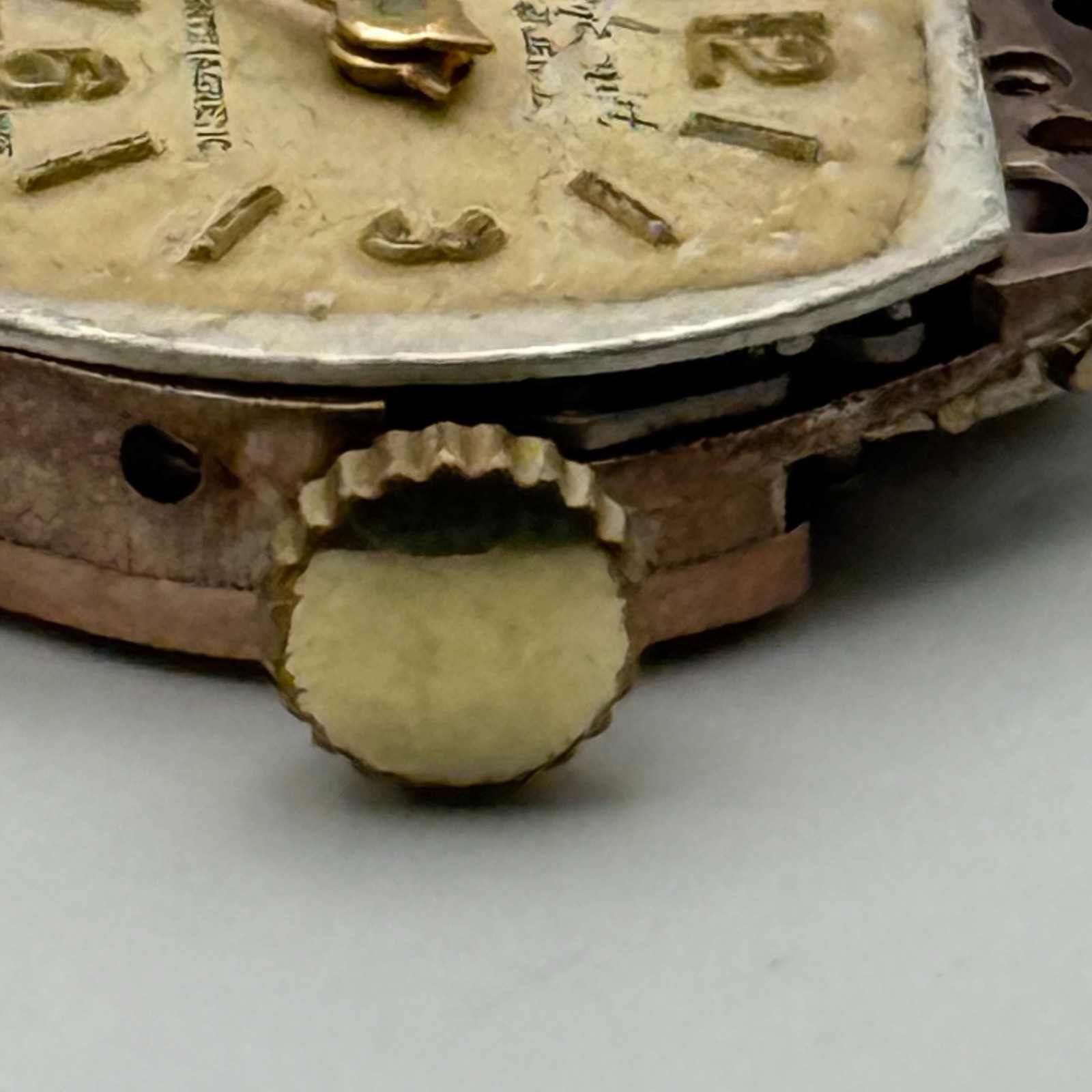 FHF 60 Watch Movement Accurist 21 Jewels Swiss Manual Wind Parts Repair 15.3mm