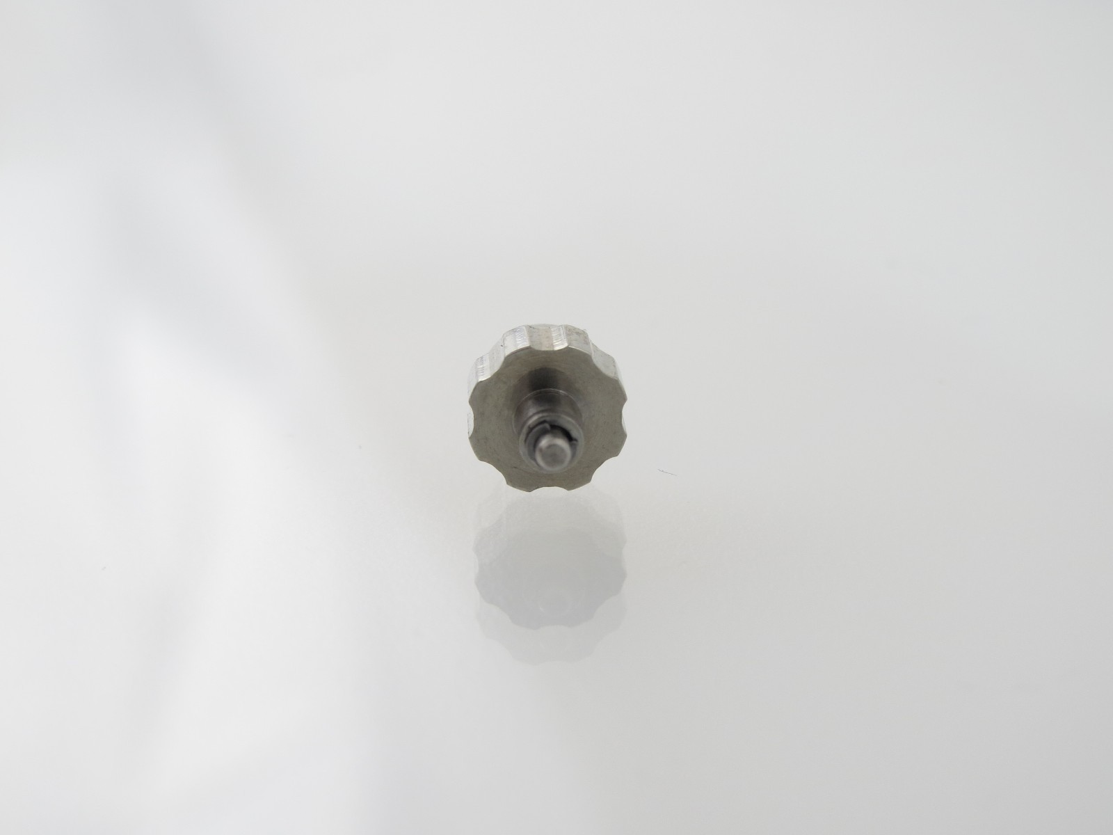 New Stainless Steel Friction Fit Watch Pusher 4.9 mm Diameter