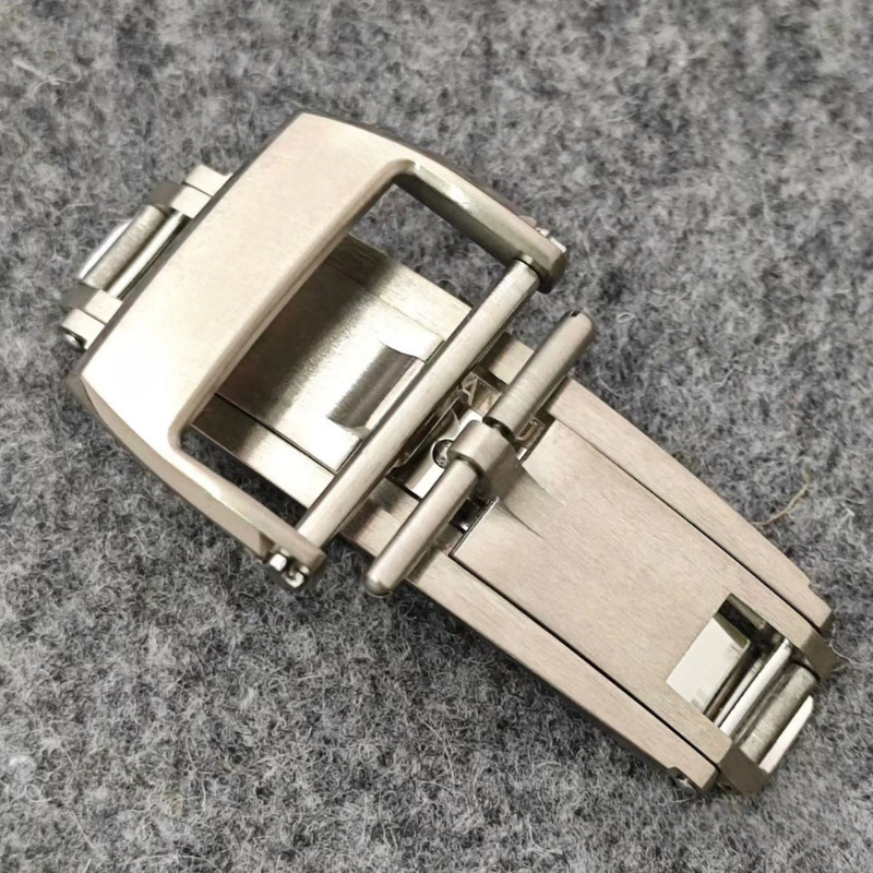 Titanium Alloy Buckle Replacement Butterfly Clasp For Richard Mille Rubber Strap