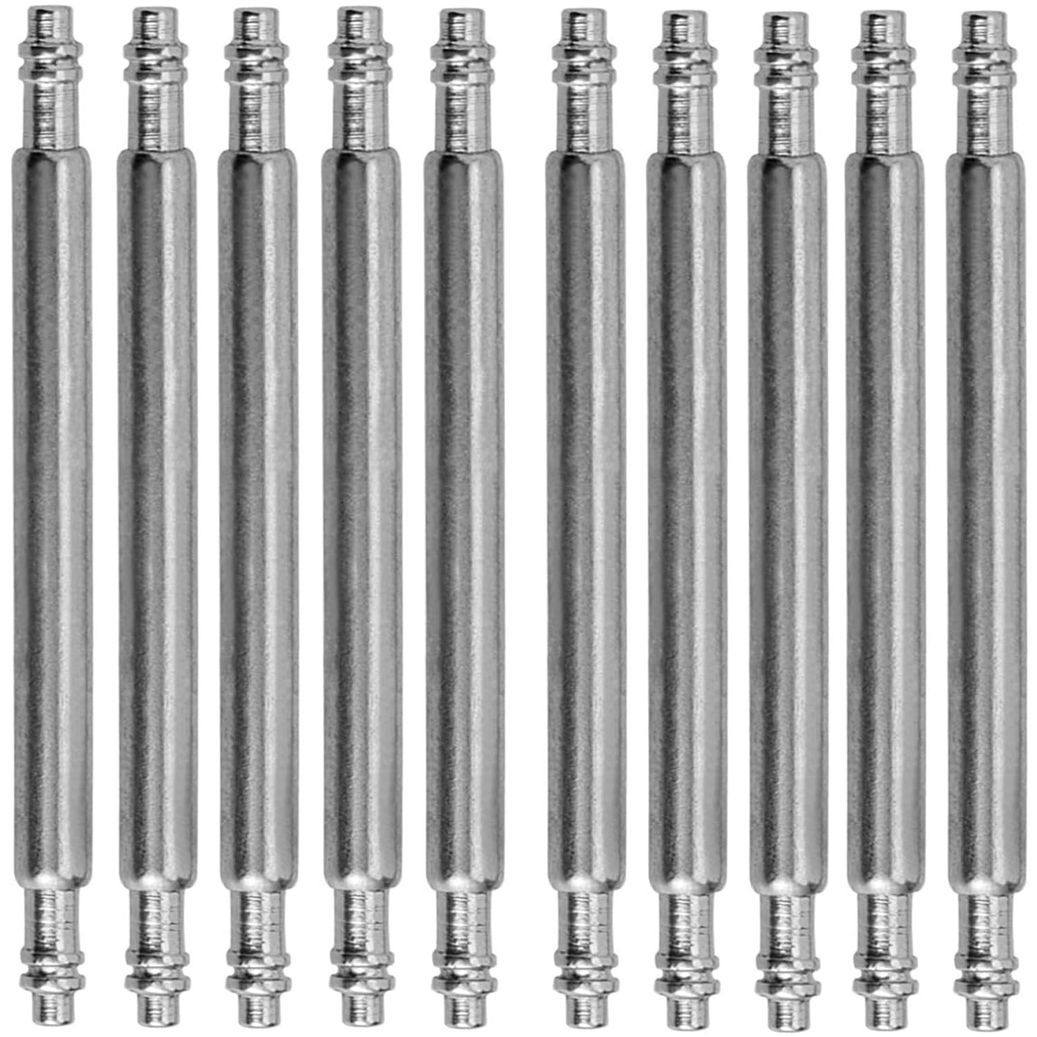 14mm 16mm 18mm 20mm 22mm 24mm Spring Bars, Watch Pins φ1.8mm Diameter 10pcs