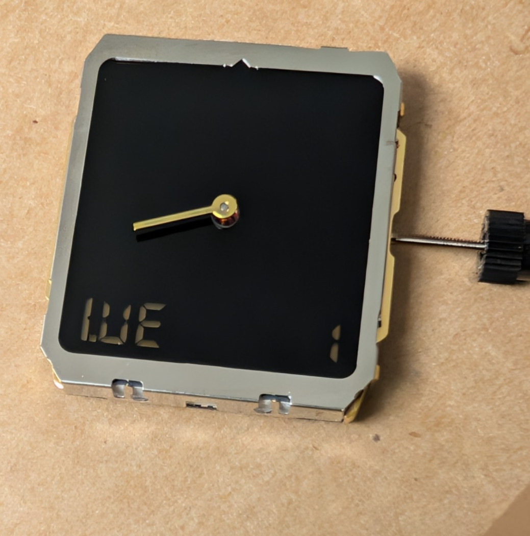 NEW ETA 988.333 MOVEMENT Quartz Digital/Analog, Alarm, Chronograph GENUINE