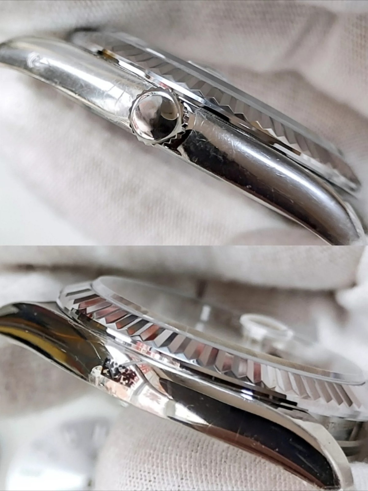 41mm Stainless Steel Watch Case With Band Kit for DJ 2824 3235