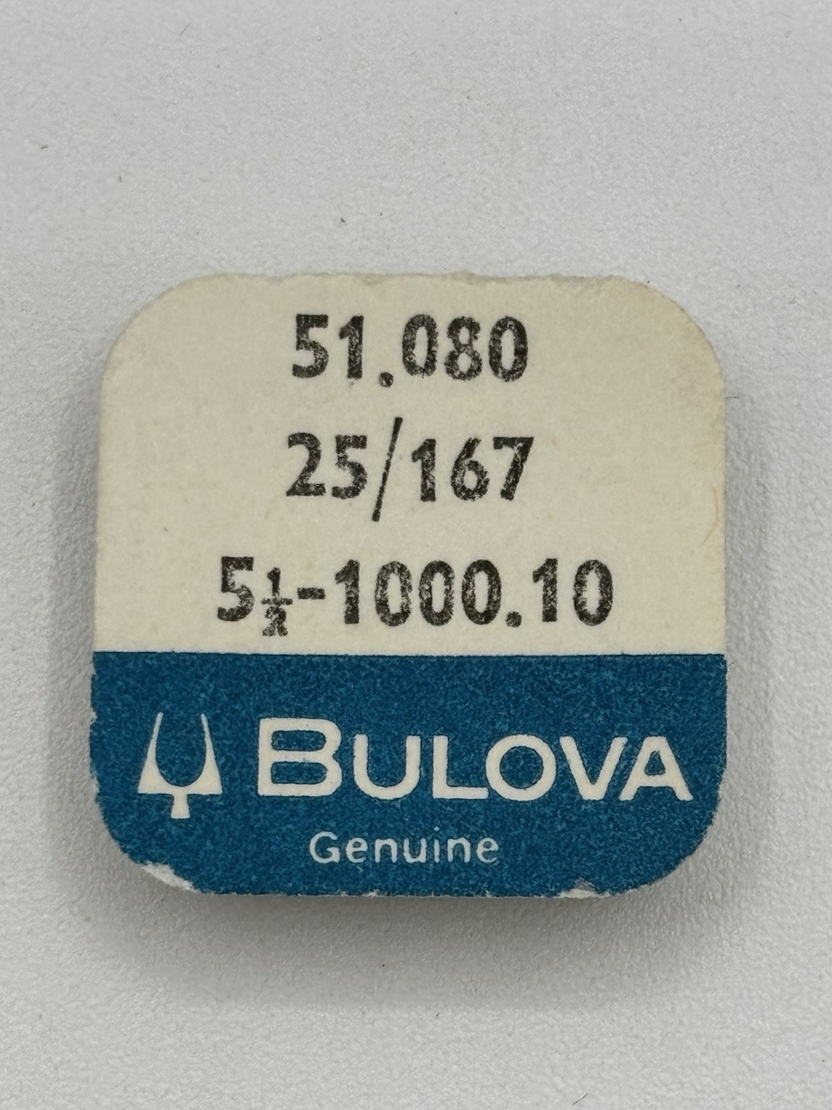 Bulova 1000.10 25/167 51.080 NOS
