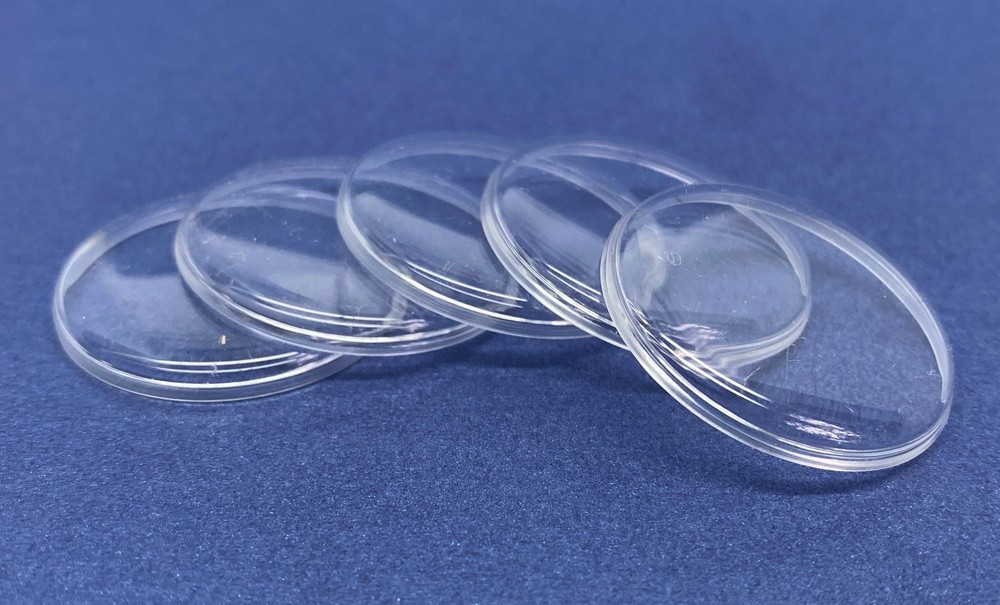 🕒5x Acrylic Watch Crystal | 29mm x 1.0mm Flat Top | USSR Vintage Plexiglass
